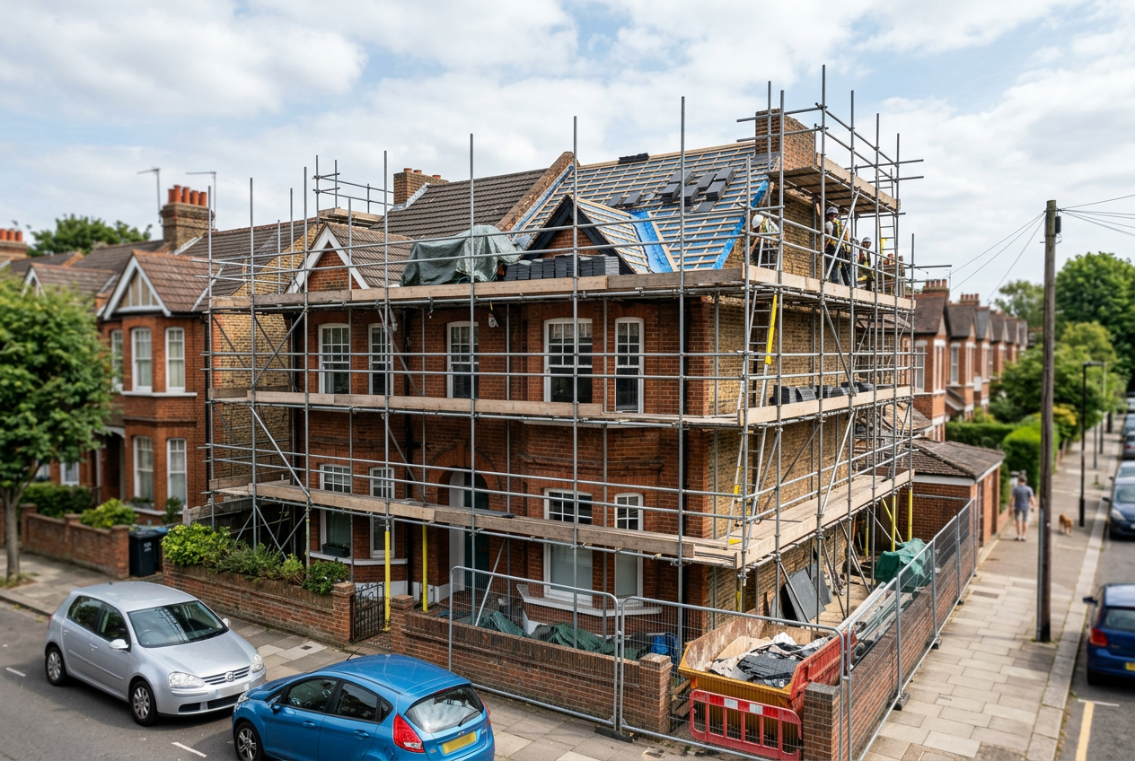 Chimney Repairs & Pointing example 5 — Sky Oak Roofing
